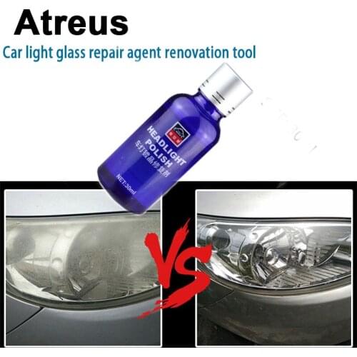 Atreus For BMW e46 e39 e36 Audi a4 b6 a3 a6 c5 Renault duster Lada granta Car Renewal Repair LED Headlight Polishing Agent Clean