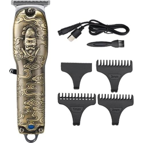 Electric Hair Clipper Rechargeable Shaver Beard Trimmer For Men Barber professional Hair Cutting Machine