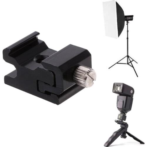Hot Shoe Flash Bracket Stand Mount Adapter Trigger Holder Camera Accessories New