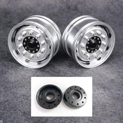 LESU Front Hub 2 for 1/14 DIY Tamiya Model Axle Wheel Bearing Brake of RC Truck Car TH10245-SMT3