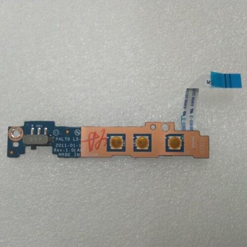 New/Original WiFi Toggle Switch button board w/ Cable For Latitude E6320 Laptop,D P/N LS-6613P NBX0000S60L (10051)