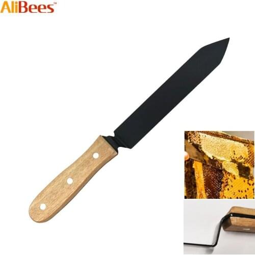 Uncapping Knife Beekeeping Tool Equipment Black Extractor Scraping Stainless Steel Z-shaped Honey Cutting Knife