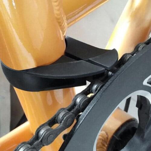 1pc Single Speed Chain Guard Adjustable Chain Guide Anti-Drop Guide Deflector Protective for Cover Bicycle Parts Acccessories