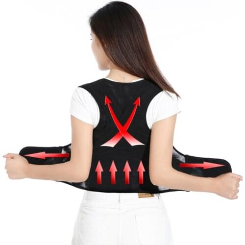 Posture Corrector Belt Shoulder Back Supports Belt Men Women Straighten Brace