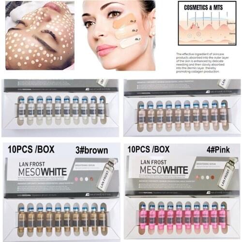 5ml BB blush cream Essence Moisturizing Anti-Aging Bb Cream Ampul Facial Cosmetics Skin Whitening Fading Spots MTS treatment