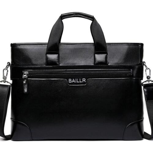 08270517 yesetn bag men PU leather business tote bag briefcase shoulder bag