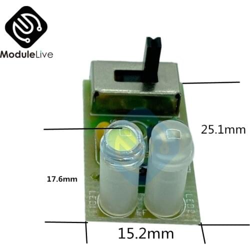 1.2V Ni-MH Battery Controller Solar Ceramic Lamp Post Lamp Lawn Lamp Circuit Control Board for 1.2V Ni-MH Battery 2V Solar Panel