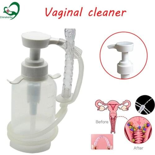 300ml Reusable Vaginal cleaner Medical Adult Anal Cleaner Enema Rectal Syringe Vaginal Rinse Plug Vaginal Shower Cleaner Sprayer