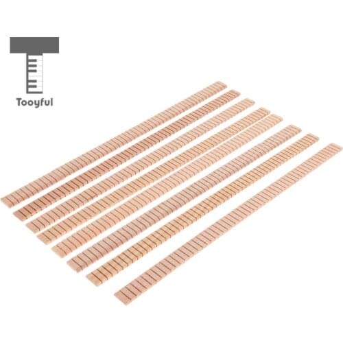 Tooyful 8 Pcs of Set Guitar Binding Strip Guitar Edge Trim Inlay Body Project Replacement Accessory