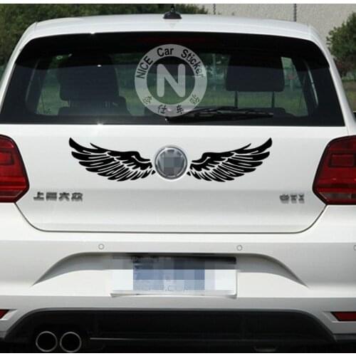 Wings of Eagle Hawk Car Stickers Creative Funny Decoration Decals For Trunk Windshield Auto Tuning Styling D21