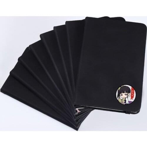Demon Slayer Notebooks Cute Sketchbook Anime Hand Book Student Portable Notebook Ring Binder Kawaii School Supplies Notebook