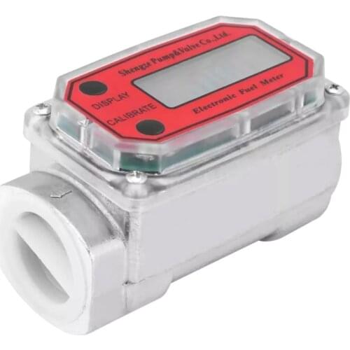 Turbine Flow Meter Fuel Oval Gear Flow Gauge for Measure the Gasoline Kerosene