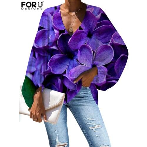 FORUDESIGNS Women's Big Shirts