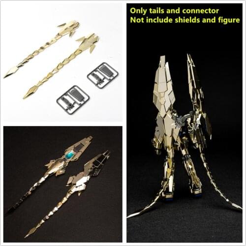 Tail with connector for RX-0-03 1/100 MG Unicorn 3 Phenex shields D041