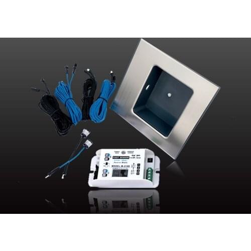 Foot inductive switch for automatic door