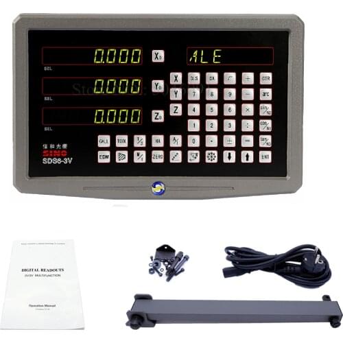 Free shpping SINO three axis digital readout 3 axis dro SINO SDS6-3V DRO