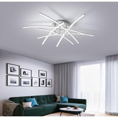 Creative Aluminum Acrylic LED Ceiling Light Living room bedroom study room ceiling lamp Commercial & Office Decorative Lighting
