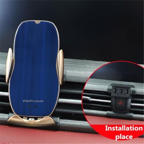 Wireless Charging Mobile Phone Support Mount Car Interior Phone Bracket For Changan CS55 Plus Car Gravity Phone Holder