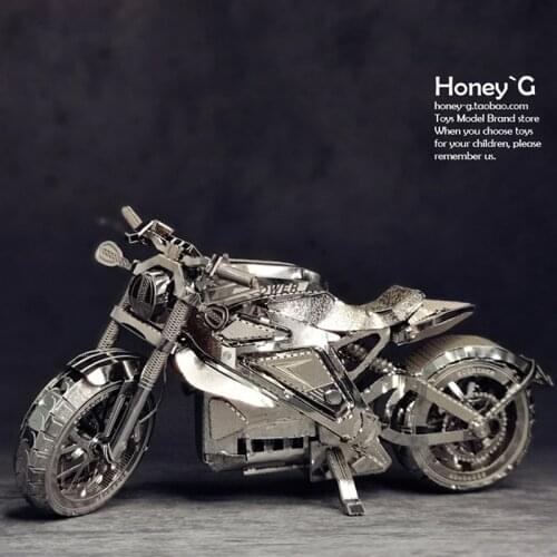 3D Metal Puzzle Vengeance Motorcycle Collection Puzzle 1:16 L DIY 3D Laser Cut Model Puzzle Toys For Adult