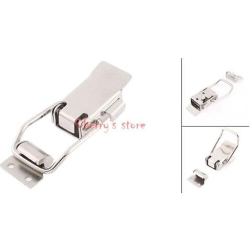 Most Favorable Wholesale Price Chests Cases Stainless Steel Spring Loaded Toggle Latch Catch Hasp 10pcs/lot