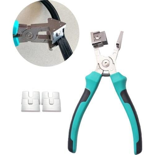 90 Degrees Cutter Industrial Grade Right Angle Rubber Strip Scissors V-shape Four Blades Small And Convenient Sealing Pliers