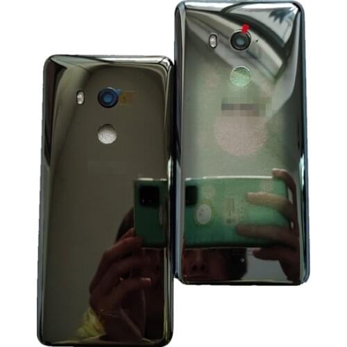 U11Plus Back Cover For HTC U11 Plus 6 inch Housing Glass Rear Door Repair Replacement Battery Case