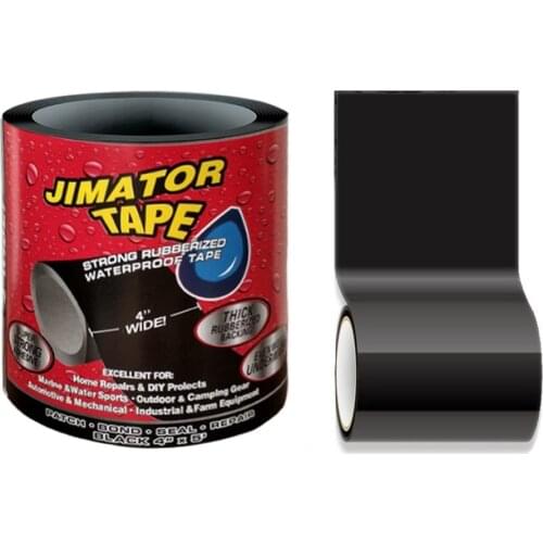 Waterproof Adhesive Tape Self-Fusing Patch and Seal Tape Repair Outdoor Antenna/Cables/Pipe Leaks/Gutter/Roof/Boat