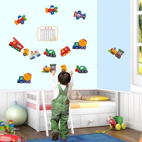 Sedan car of stickers wallpaper Household adornment wall stickers Decorated the childs bedroom
