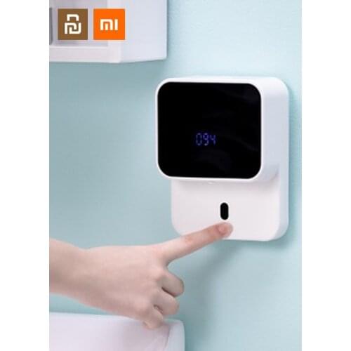 Xiaomi mijia youpin LED display smart soap liquid automatic sensor foam household hand wash with temperature display