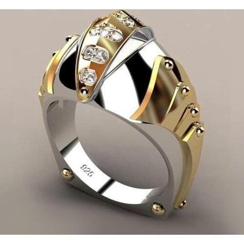 USTAR Silver Rings For Men