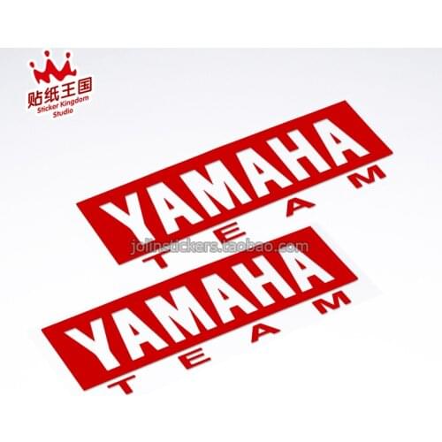 1 Pair For Yamaha Team R1 R3 R6 Motorcycle Motor Bike Decal Waterproof Sticker 03
