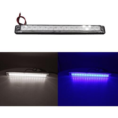 12V LED IP67 Marine Yacht Navigation Waterproof Lamp White and Blue Bar lamp for Boat