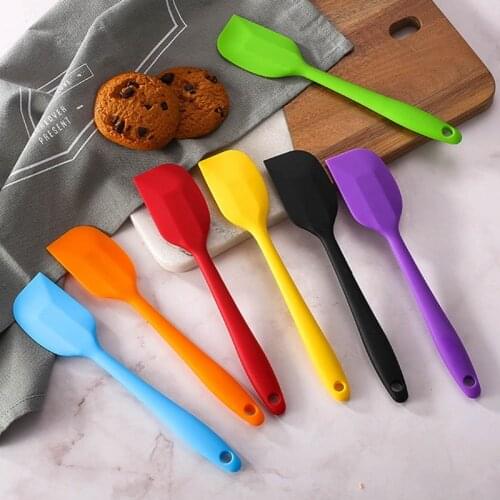 2021 Muiti-colors Kitchen Butter Cream Silicone Cake Cream Spatula Cake Cooking Tool Kitchenware