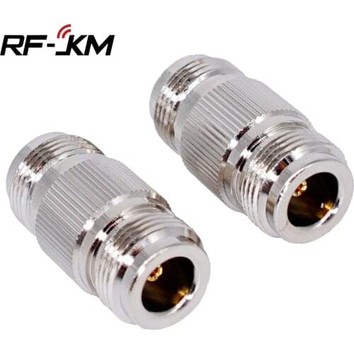 2pcs RF coaxial coax N Female to N Female connector N Female to female adapter
