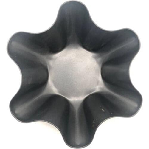 4Pcs Six-Petal Flower Shape Cake Mold Taco Pot Salad Bowl Tortilla Pan for Cookies Pastry Cake Salad Hold