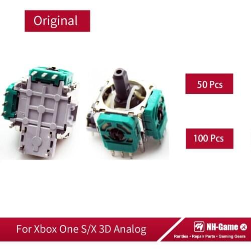 100pcs/lots 3D Analog Stick For Xbox One S/X Game Controller Sensor Module Rocker Joystick Potentiometer Thumbstick
