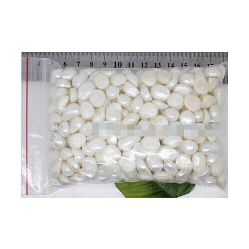 +++817 500g natural white freshwater baroque pearl loose beads no hole fashion jewelry