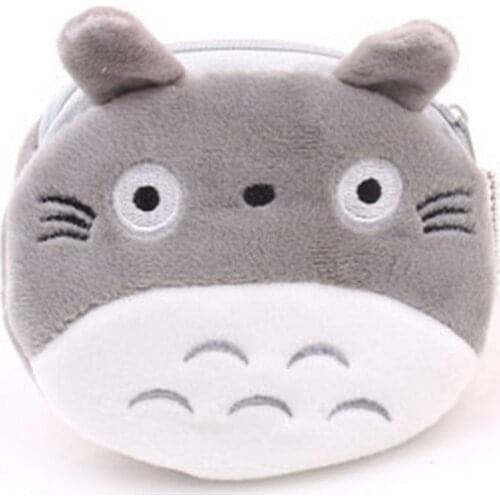 Kawaii my neighbor plush 10cm keychain coin bag purse , gift kids pocket coin purse wallet