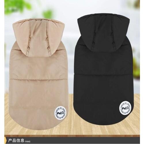 High Quality Pets Dogs Cat Clothes Cotton Winter Thicken Jacket Coat Costumes Hoodies Clothes for Small Puppy Dogs Chihuahua