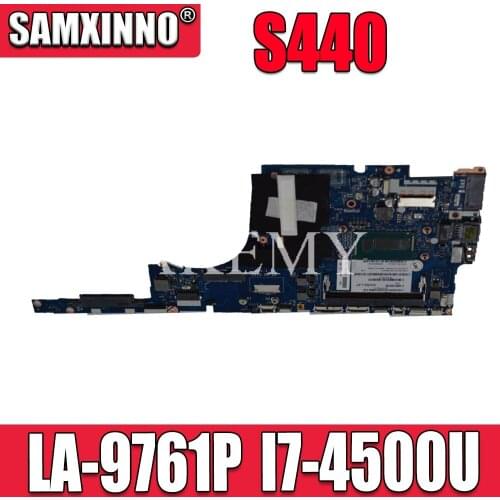 LA-9761P Laptop motherboard For Acer S3-S440 original mainboard I7-4500U