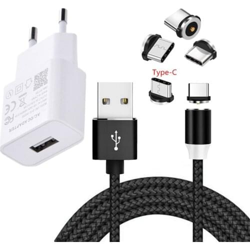 Magnetic Type C USB Magnet Charge Cable Google Pixel 4 Fast Phone charger For Samsung S9 S20 A40 A70 Huawei P20 lite Honor 20 9X