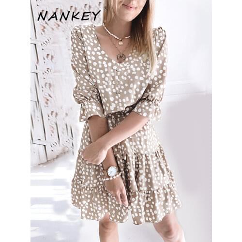 Летние платья на пуговицах NANKEYSTAR China At AliExpress