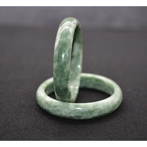 Natural Jade Bangles Grade A Pure Natural Jade Bracelet Jade Jewelry