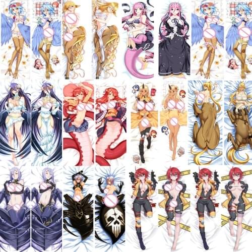 November update Anime Monster musume no iru nichijou Rachnera Centorea Papi Tionishia Dakimakura Body pillow cover pillowcase