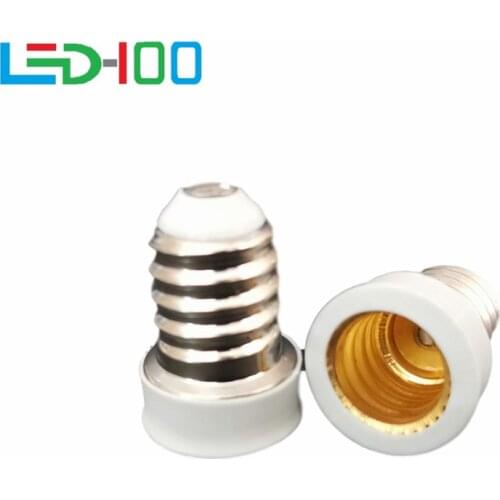 NEW E14 to E12 Base Adapter Converter Lamp Holder Lamp Adapter