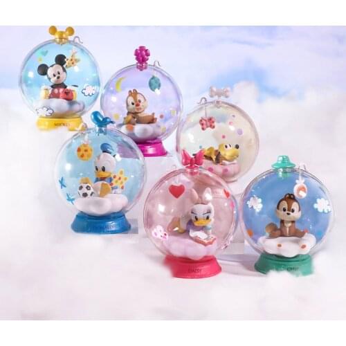 Disney Blind Box Mickey And His Friends Series Kawaii Minnie Donald Duck Pluto Action Figure Doll Toys Lovely Gifts for Kids