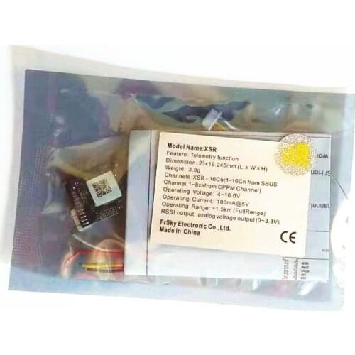 FrSky XSR 2.4GHz 16CH ACCST Receiver S-Bus CPPM Output Support X9D X9E X9DP X12S X Series For RC Multirotor Toys Accs