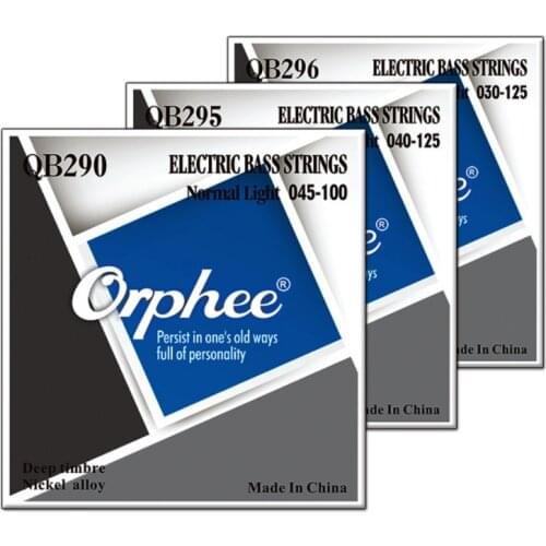 Orphee QB Series Electric Bass Guitar Strings Repairing Tool Metal Stringed for 4 5 6 Music Bass Guitar String Parts Accessories