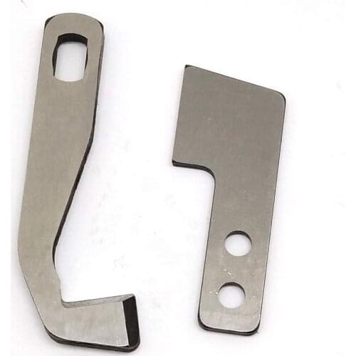 Upper Knife #G1076(G1076-1) and Lower Knife G1075-1 (G1075) 396405-07, 416361601 for Singer/Pfaff/Husqvarna/Juki/Babylock