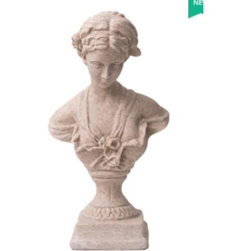 Restores ancient ways to do old resinous Venus girl decorates to place handicraft of personage sculpture to live in originality